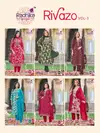 Rivazo Vol 3 By Radhika Rayon Designer Kurti With Bottom Dupatta Wholesale Price In Surat

